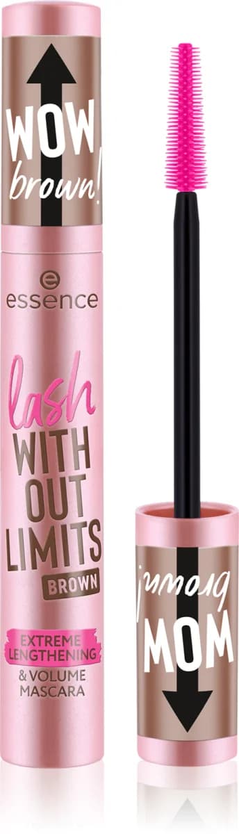 Essence Lash WITHOUT LIMITS Extreme Lengthening & Volume Mascara in brown thumbnail 2