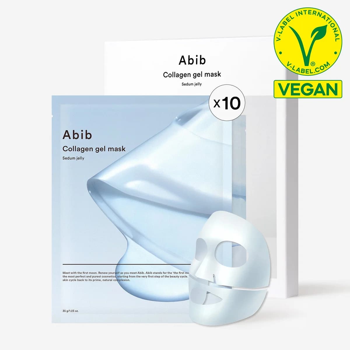 Abib Vegan Collagen gel mask Sedum jelly - 10 Masks