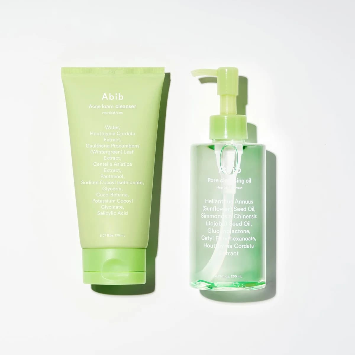 Abib Heartleaf Double cleansing Duo