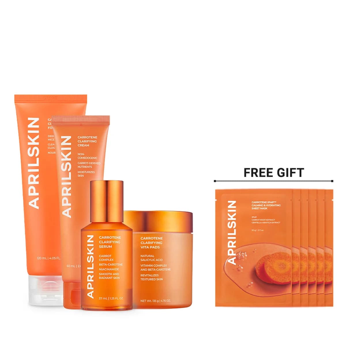 Aprilskin Carrotene Trouble-Free Kit