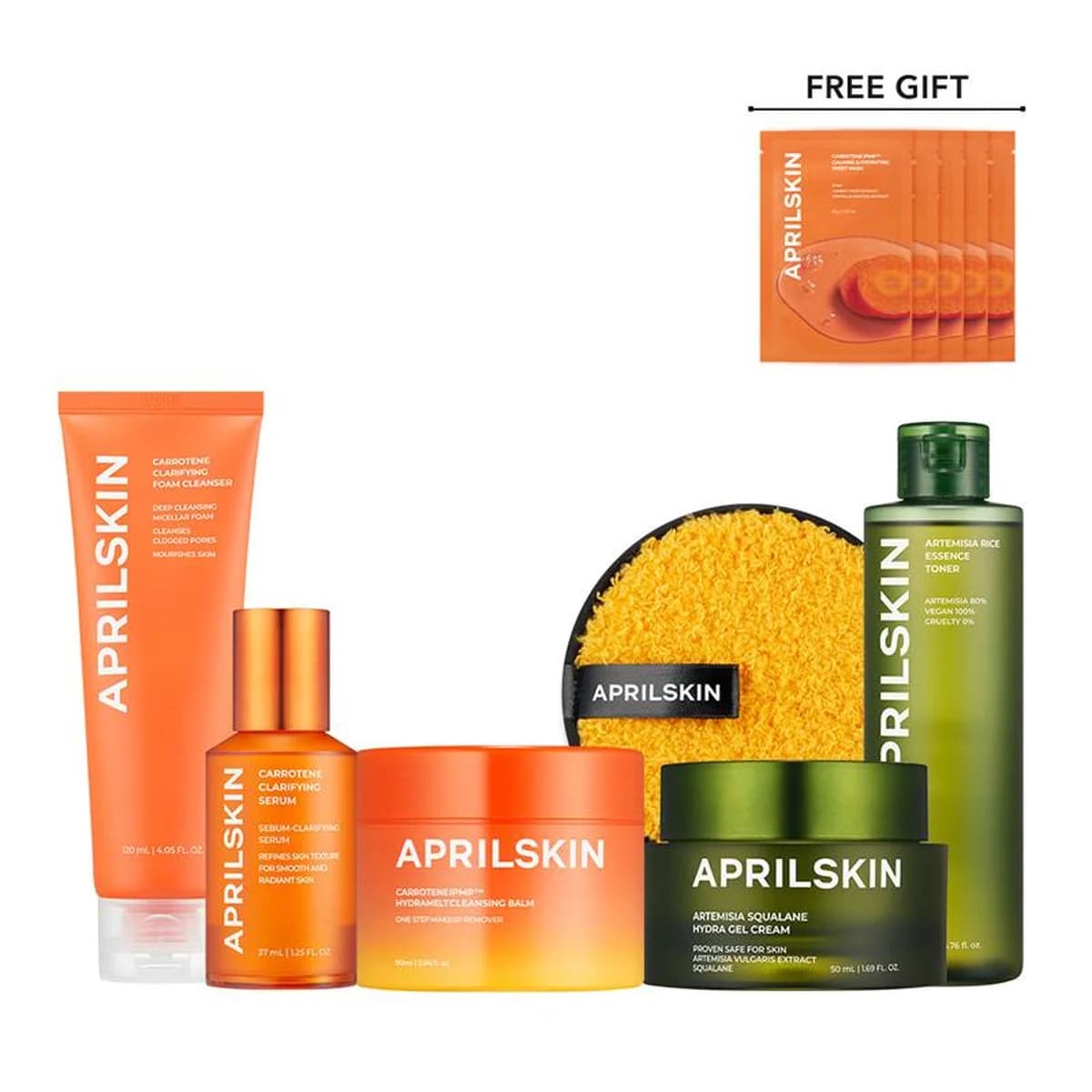 Aprilskin Korean Glass Skin SET