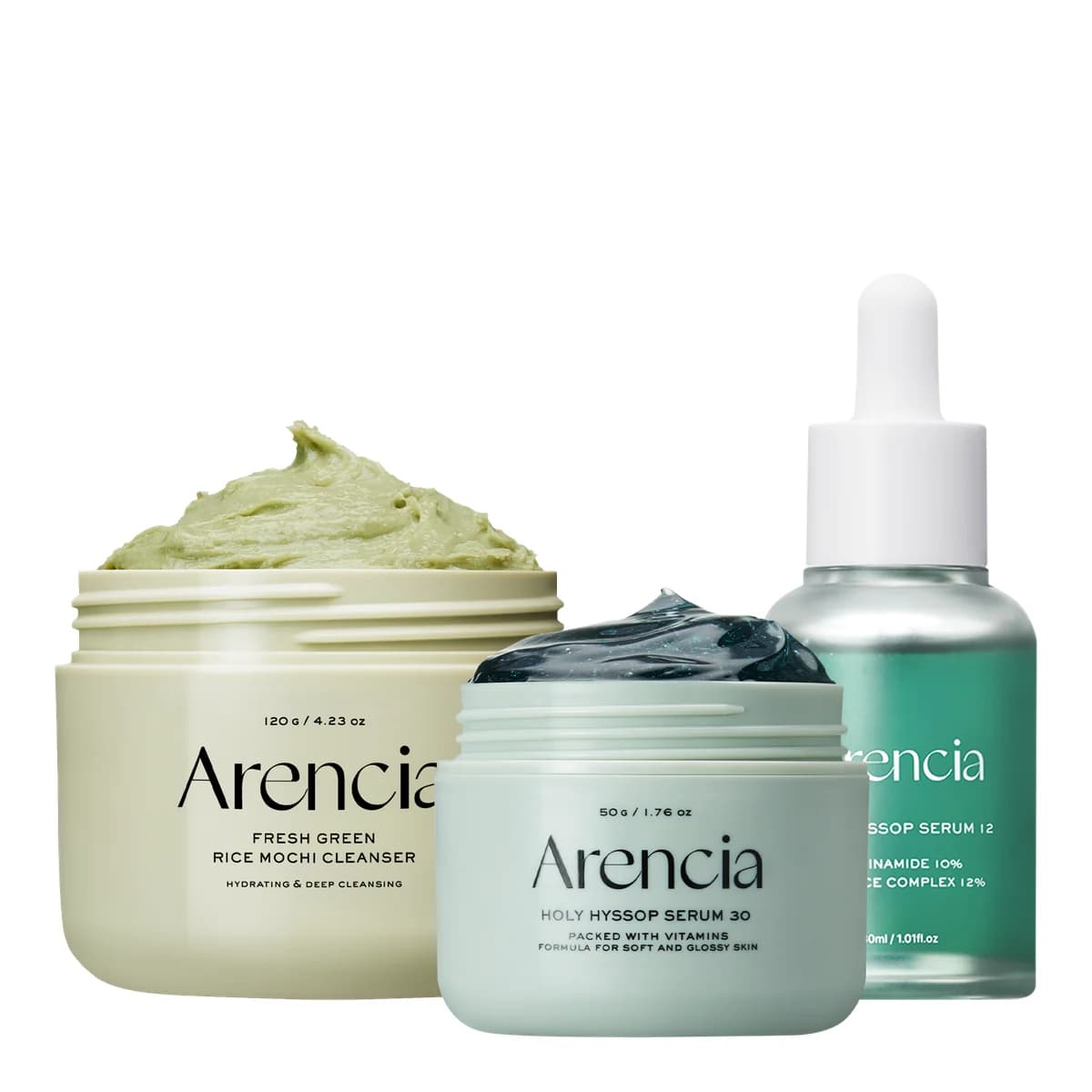 Arencia Glass Skin Starter Trio - Spotless Skin Routine