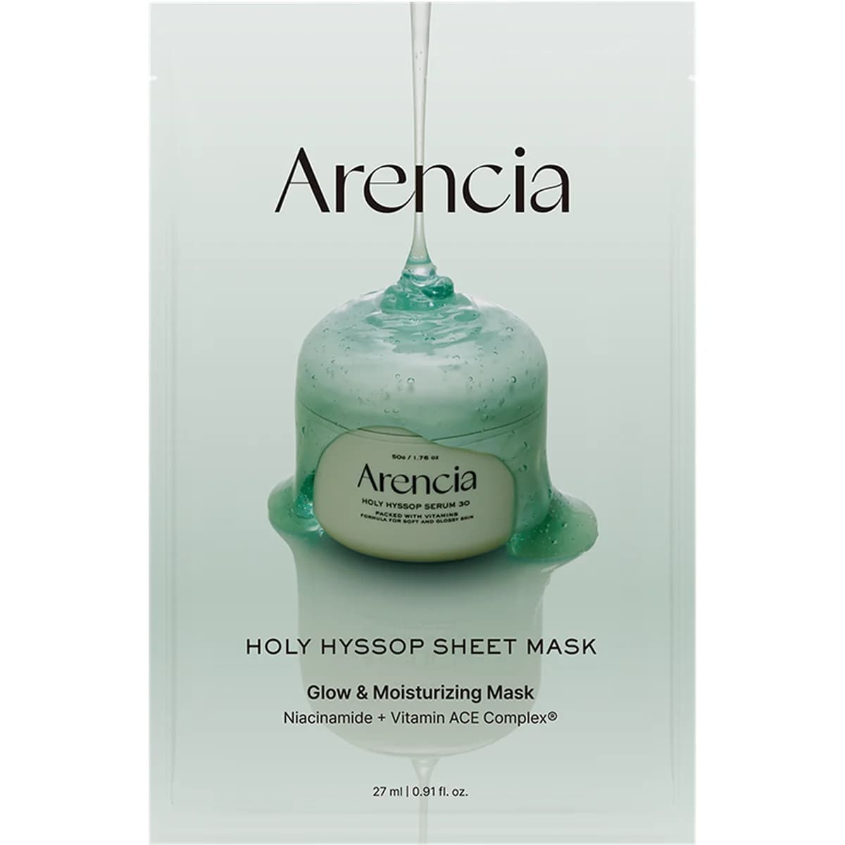 Arencia Holy Hyssop Sheet Mask
