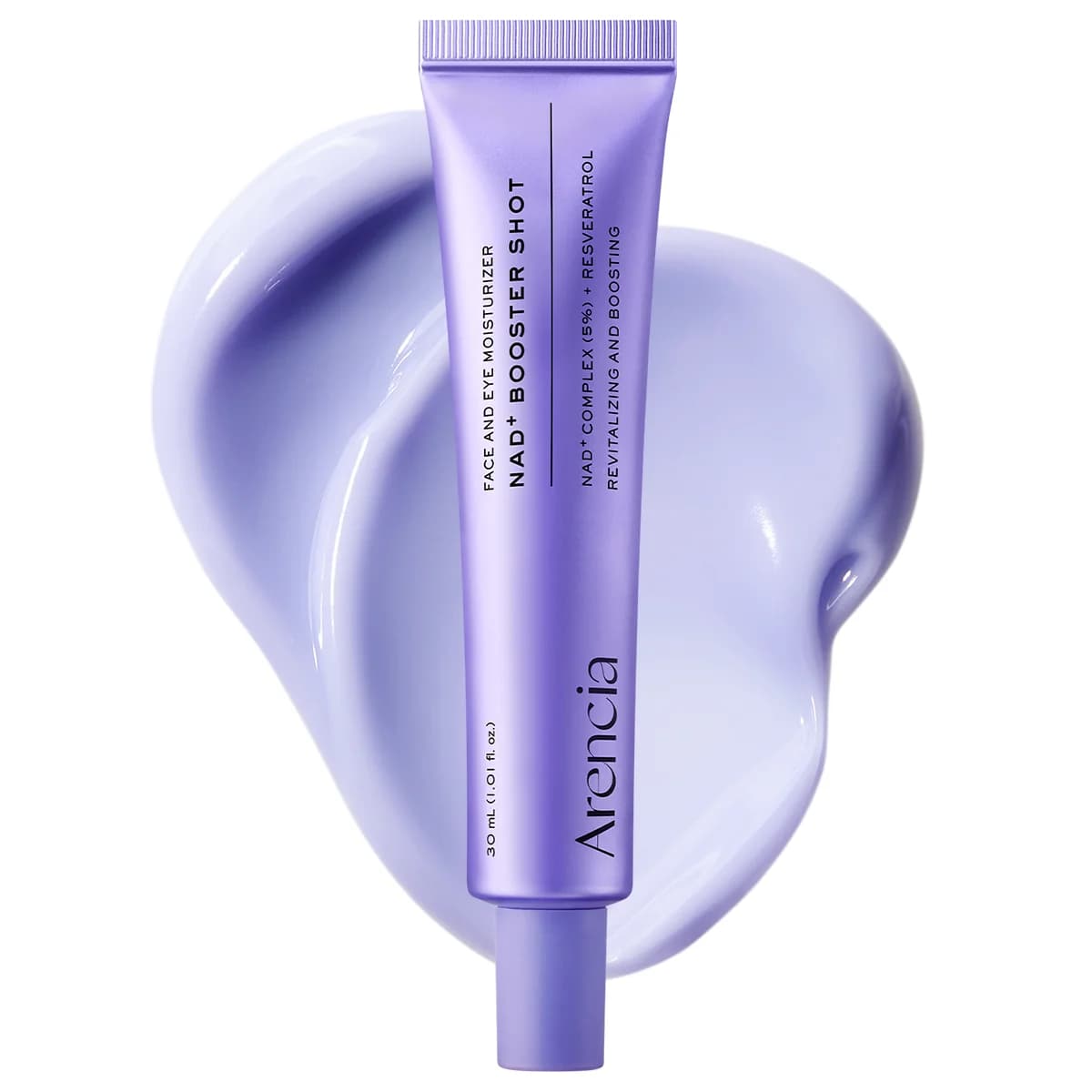 Arencia NAD+ Time-Rewind Booster Shot, Firming & Revitalizing Serum with 5% NAD+ Complex, Peptides & Resveratrol, 1.01 fl. oz.