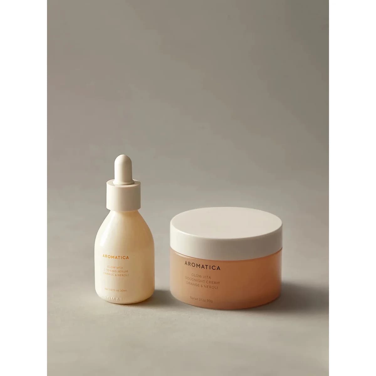 Aromatica Glow Vita Serum & Cream Set