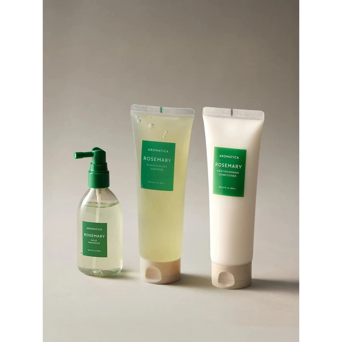 Aromatica Rosemary Best Hair Care 3-Step Set