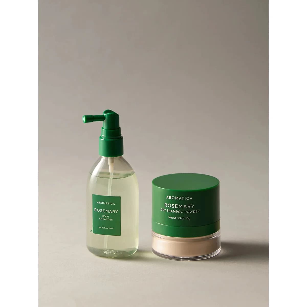Aromatica Rosemary Root Enhancer & Dry Shampoo Powder Set