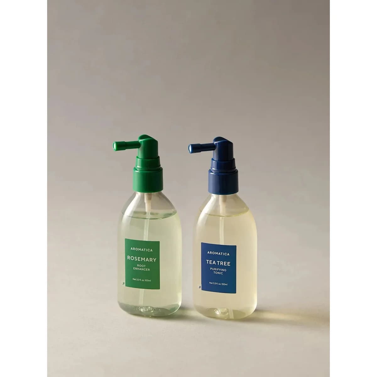 Aromatica Rosemary Root Enhancer & Tea Tree Tonic Set