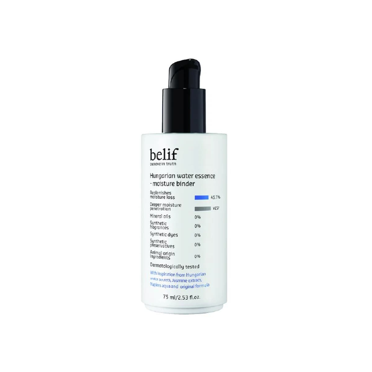 belif Hungarian water essence - moisture binder - 75ml
