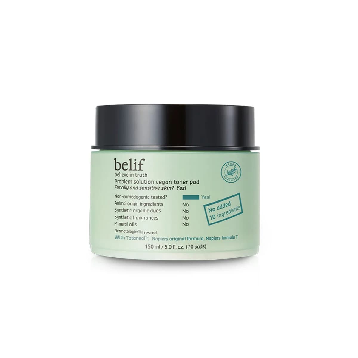 belif Problem solution vegan toner pad - 150ml