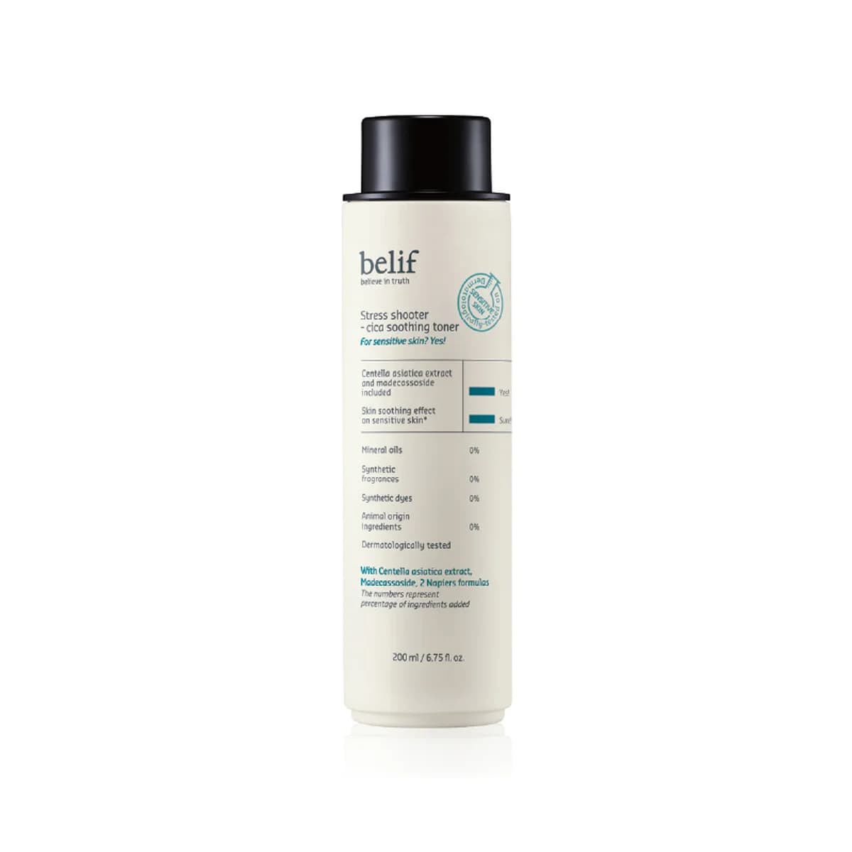 belif Stress shooter - cica soothing toner - 200ml
