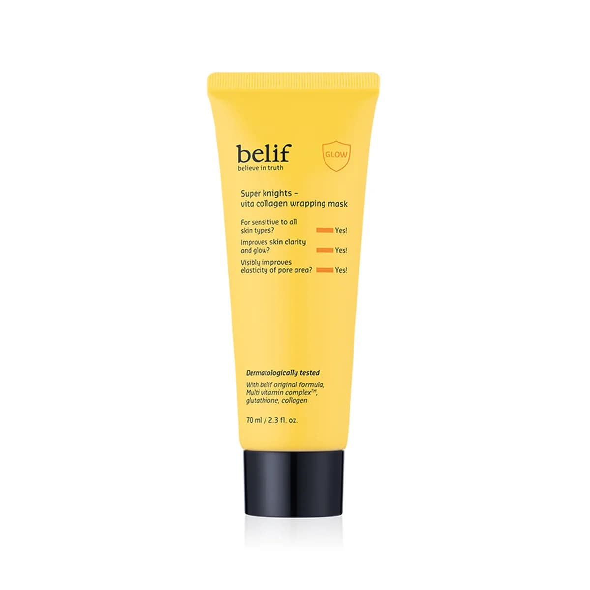 belif Super knights - vita collagen wrapping mask - 70ml