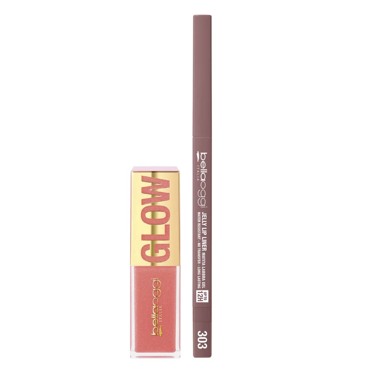 Bellaoggi Shine & Define Lip Duo DAZZLING PEACH