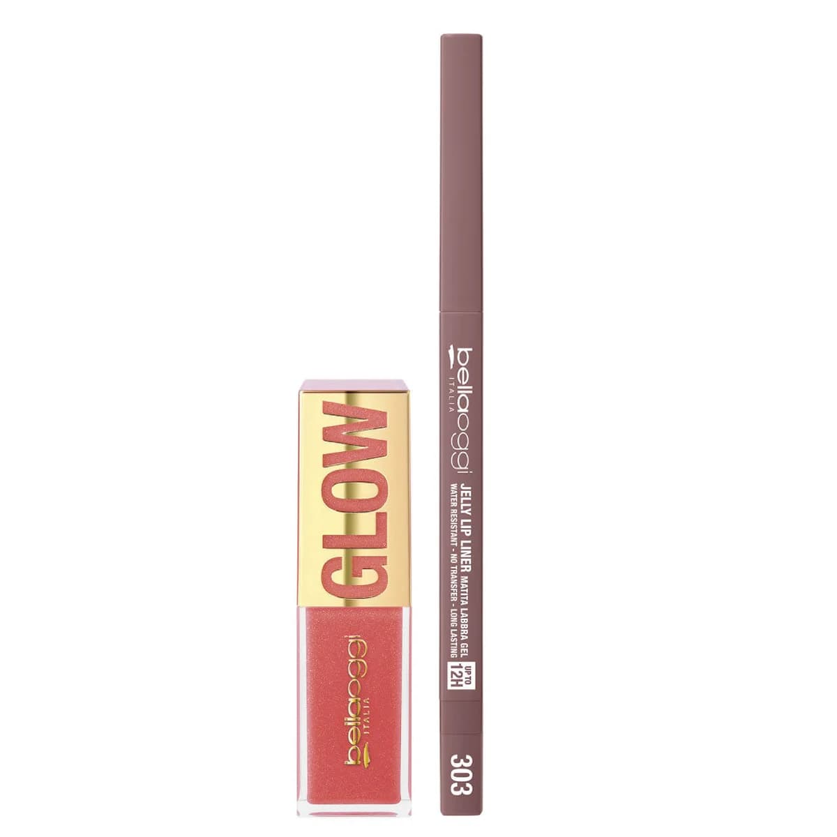 Bellaoggi Shine & Define Lip Duo CORAL GLAM