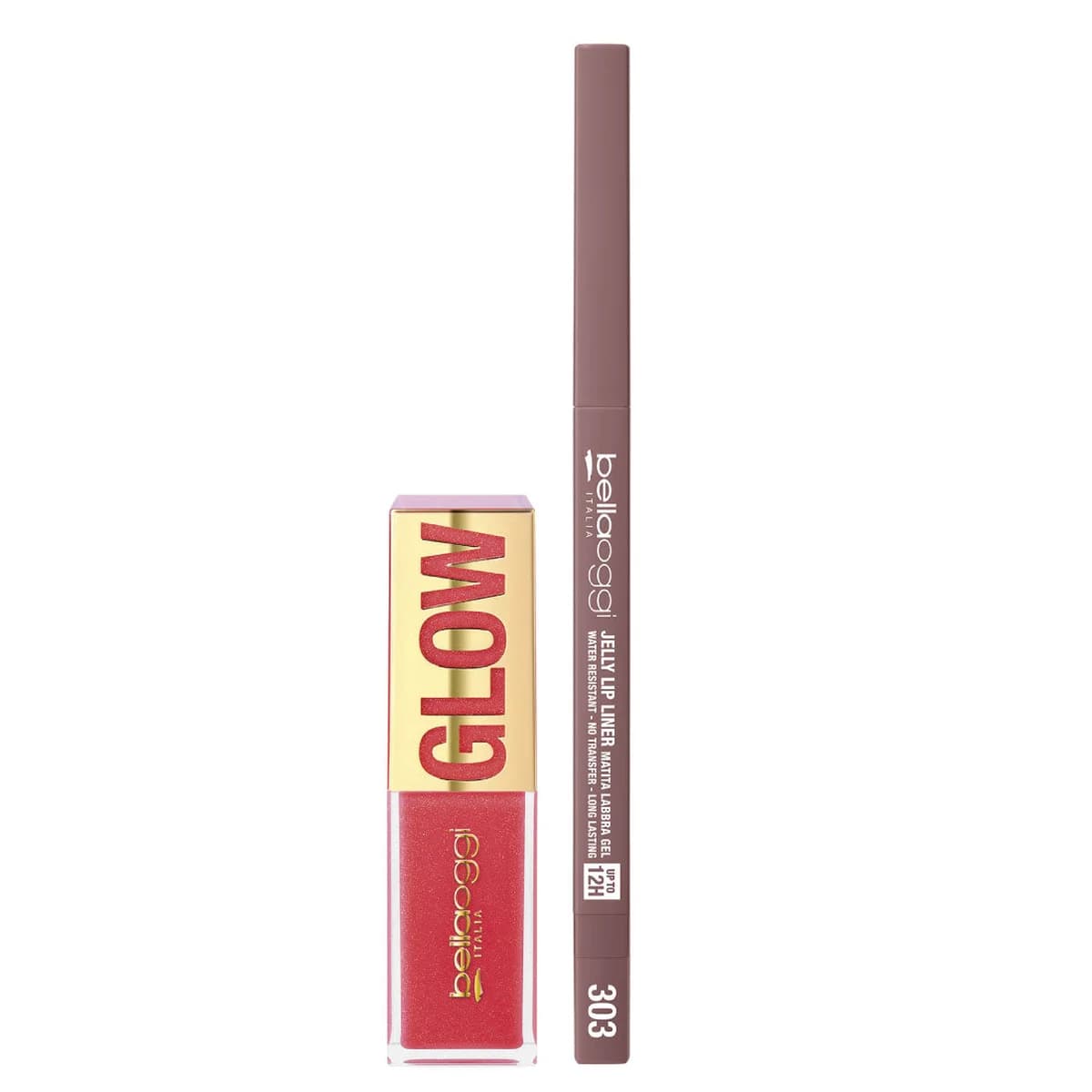 Bellaoggi Shine & Define Lip Duo STRAWBERRY