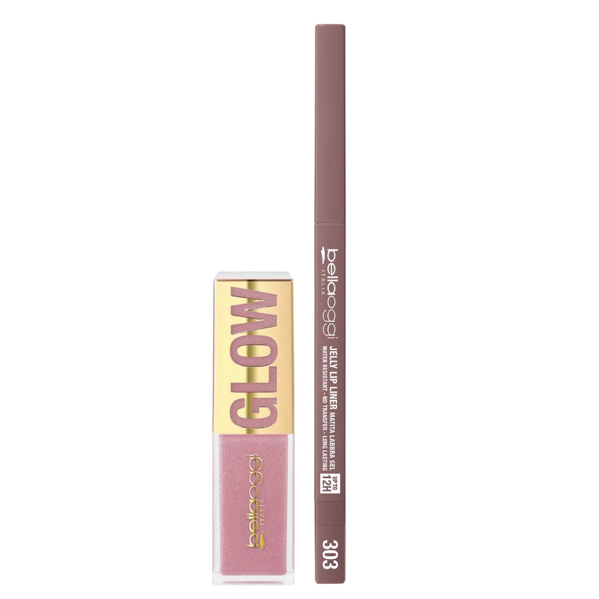 Bellaoggi Shine & Define Lip Duo SOFT ROSE