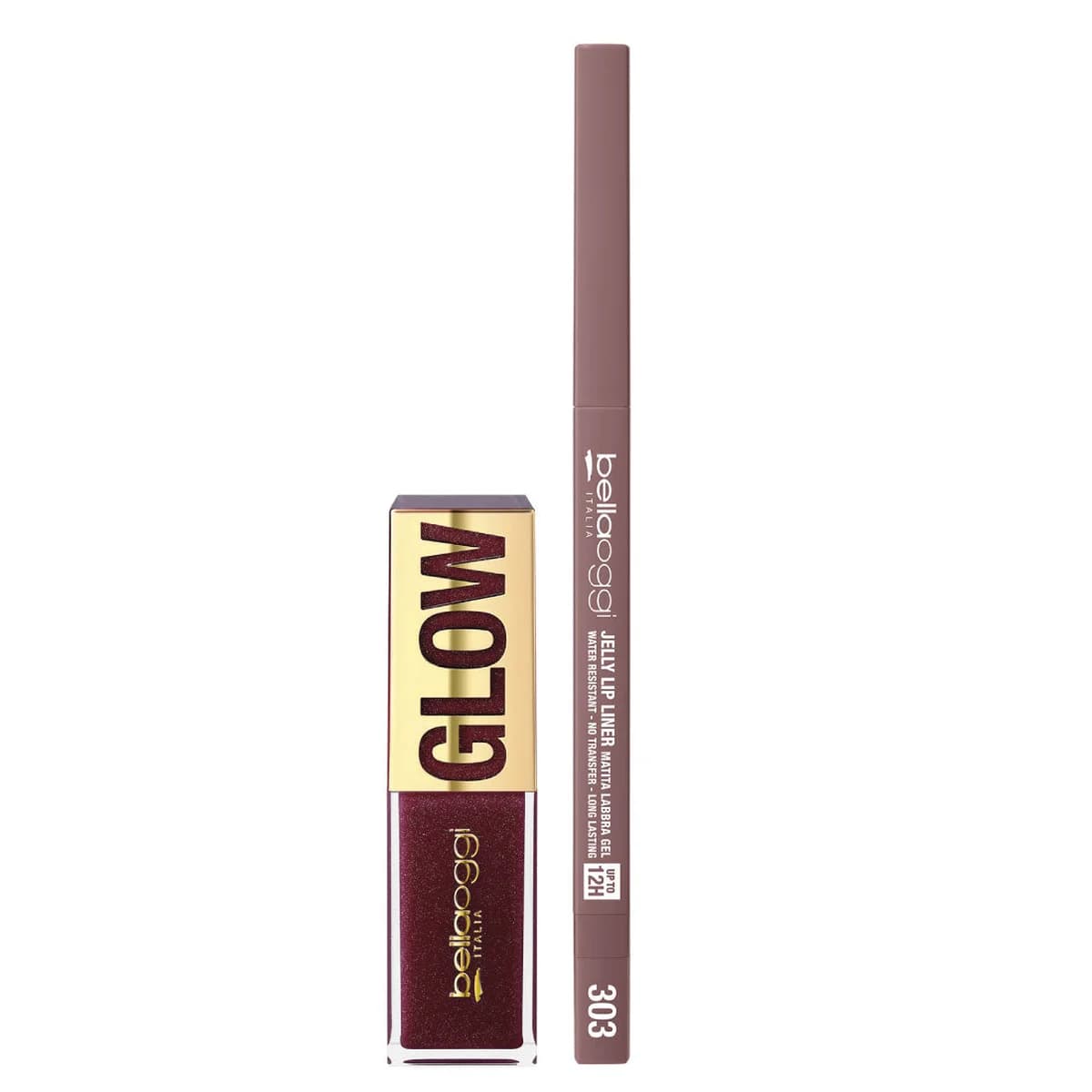 Bellaoggi Shine & Define Lip Duo BRIGHT PLUM