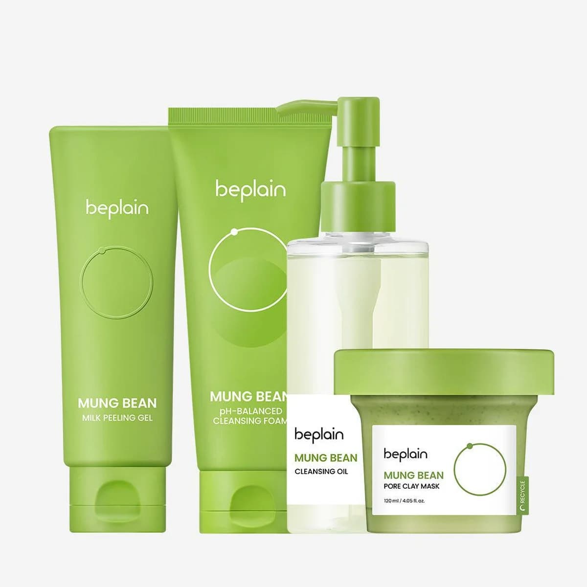 beplain Ultimate Cleansing Reset Skin Detox Recipe - 200ml + 160ml + 120ml + 120ml