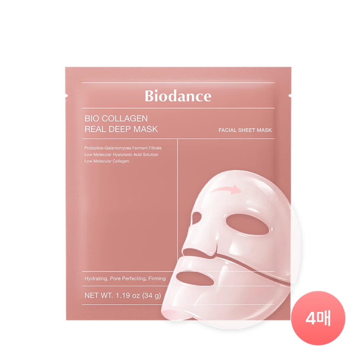 biodance Bio Collagen Real Deep Mask - 4 sheets