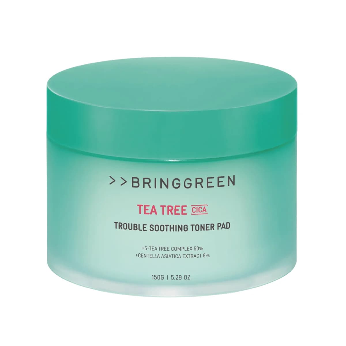 bringgreen Tea Tree Cica Trouble Soothing Toner Pad - 90pcs