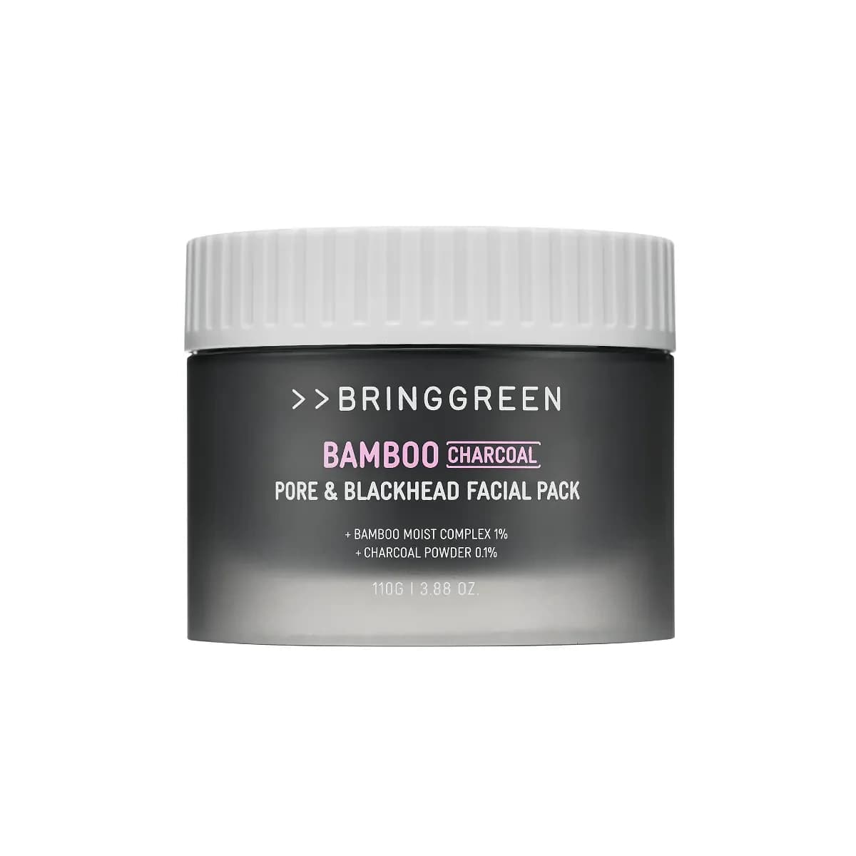bringgreen Bamboo Charcoal Pore & Blackhead Facial Pack 110g