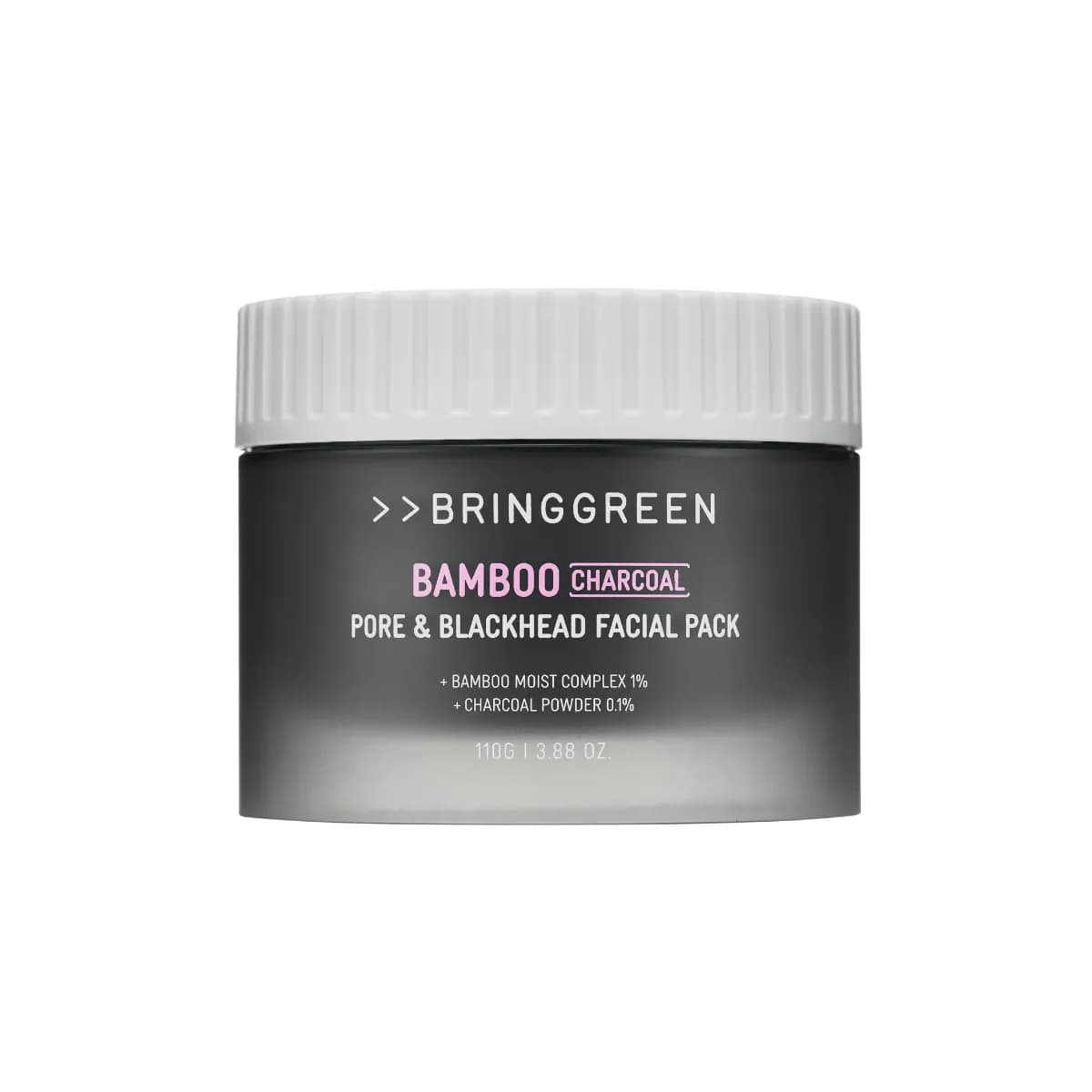 bringgreen Bamboo Charcoal Pore & Blackhead Facial Pack 110g