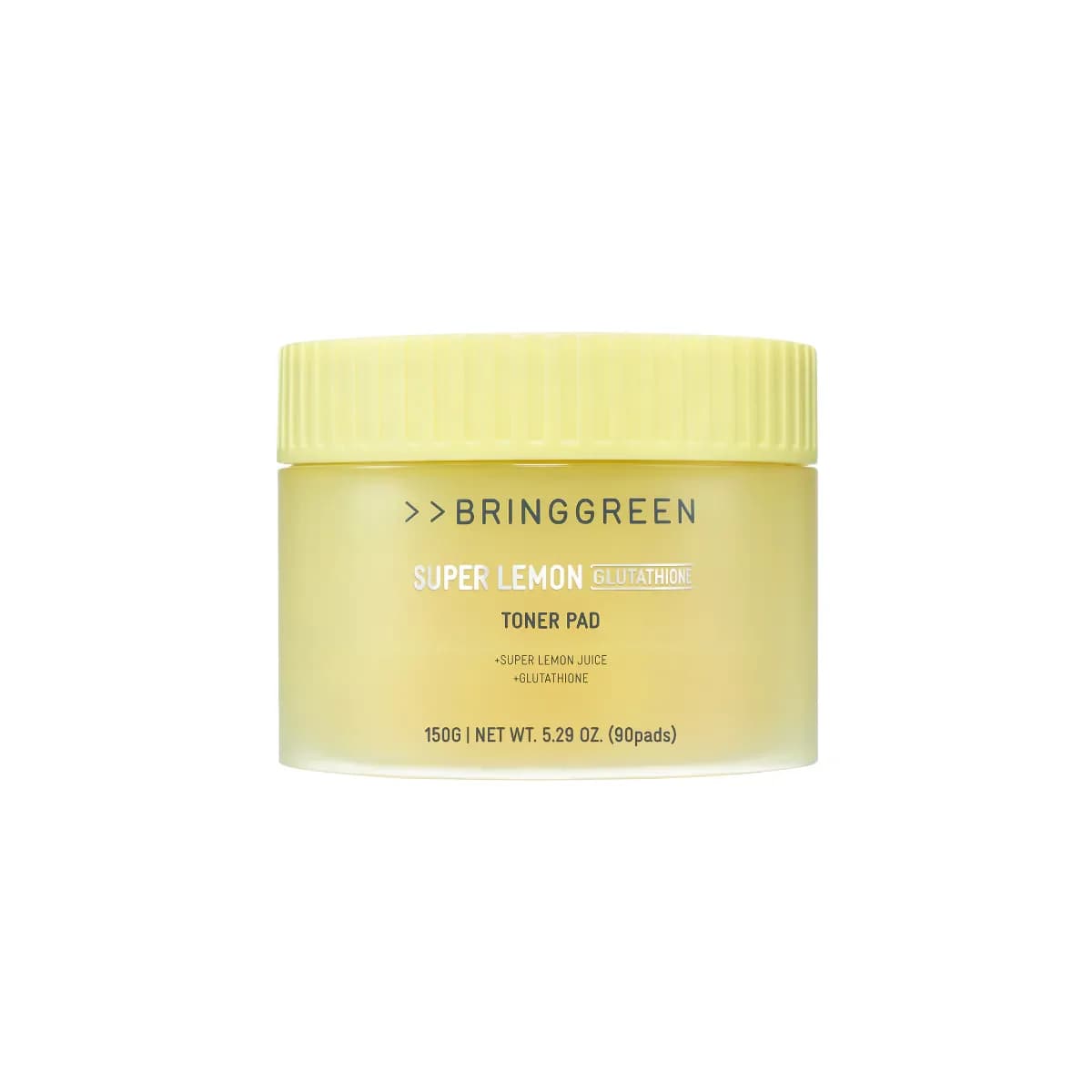 bringgreen Super Lemon Glutathione Toner Pad + - 90pcs