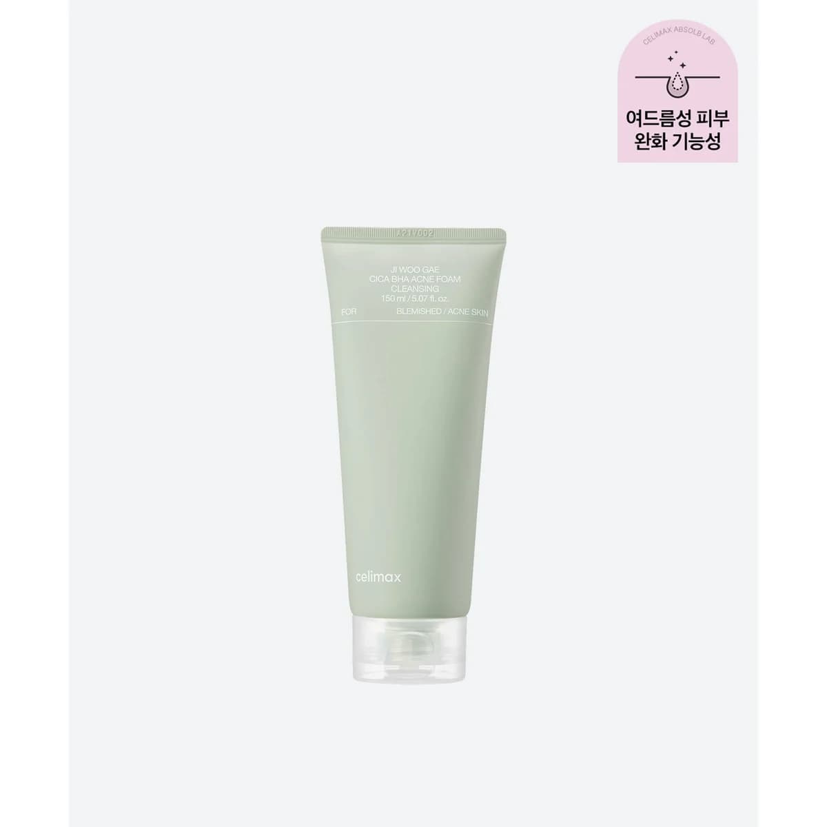 celimax Ji Woo Gae Cica BHA Acne Foam Cleansing - 150ml