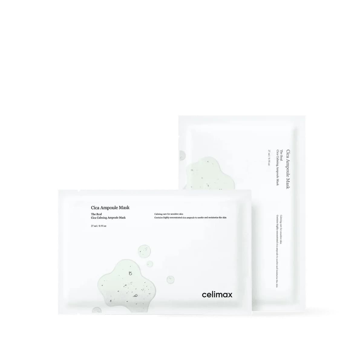 celimax The Real Cica Calming Ampoule Mask - 30ml