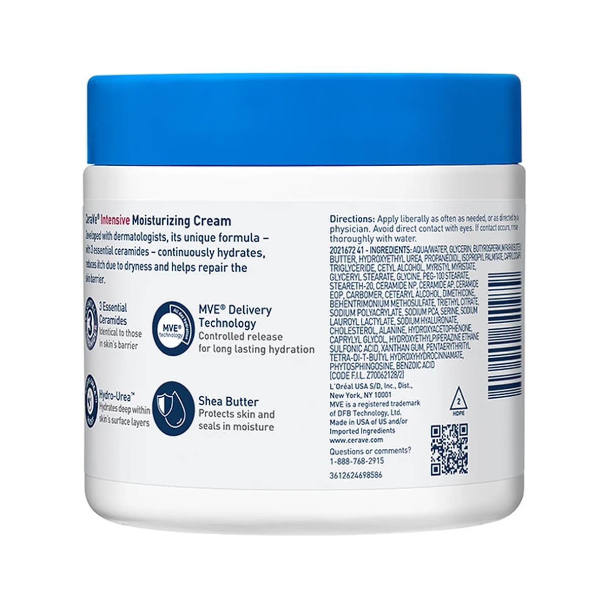 CeraVe Intensive Moisturizing Cream 453g thumbnail 9