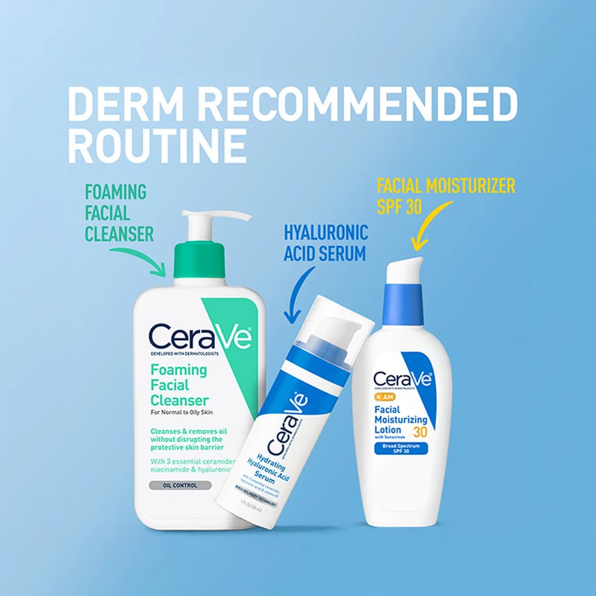 Cerave AM Facial Moisturizing Lotion SPF 30 For Normal to Dry Skin thumbnail 6