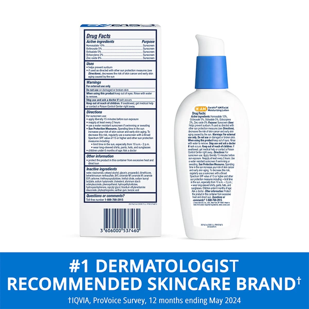 Cerave AM Facial Moisturizing Lotion SPF 30 For Normal to Dry Skin thumbnail 8