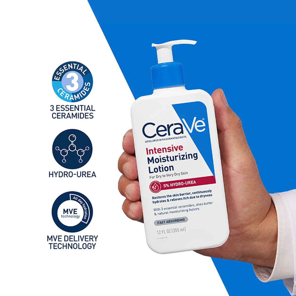 Cerave Intensive Moisturizing Lotion For Dry to Very Dry Skin thumbnail 5
