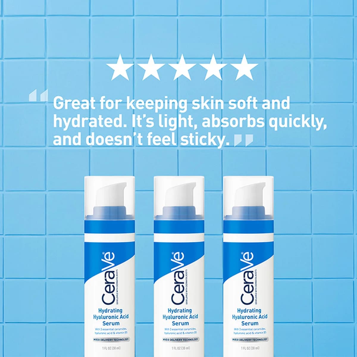 Cerave Hydrating Hyaluronic Acid Serum For Normal to Dry Skin thumbnail 5