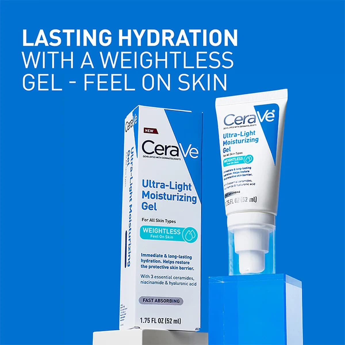 Cerave Ultra-Light Moisturizing Gel For All Skin Types thumbnail 2