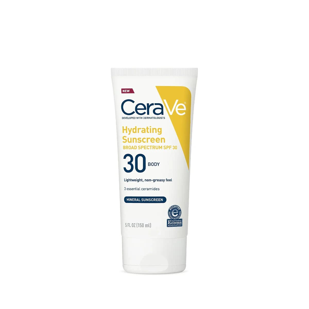 Cerave Hydrating Mineral Sunscreen SPF 30 Body Lotion For All Skin Types thumbnail 1