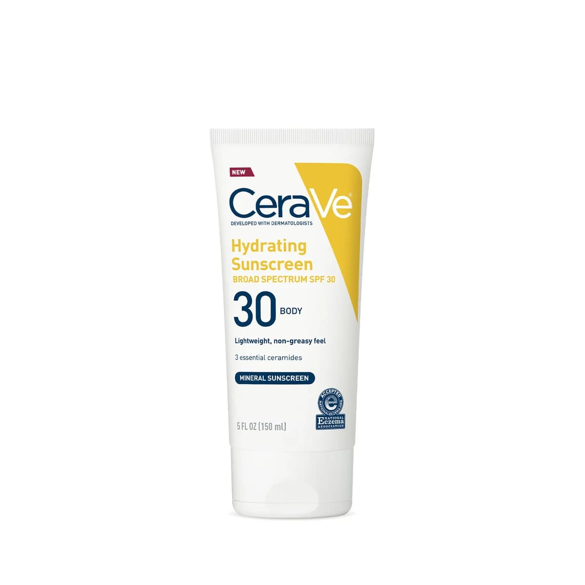Cerave Hydrating Mineral Sunscreen SPF 30 Body Lotion For All Skin Types