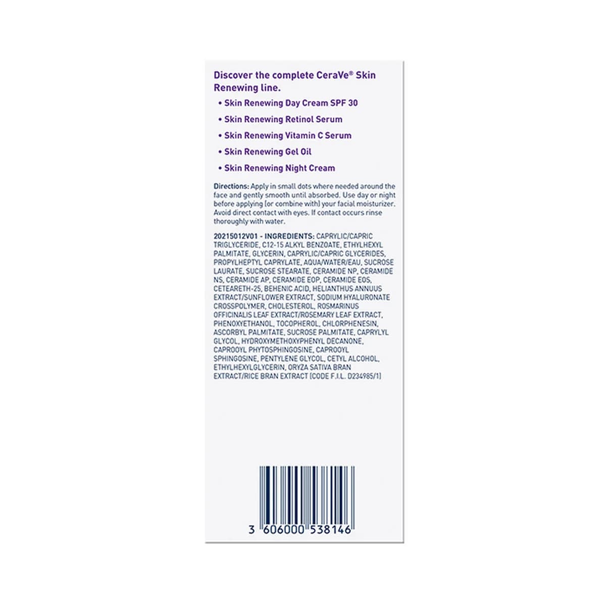Cerave Skin Renewing Gel Oil For Normal to Dry Skin thumbnail 6
