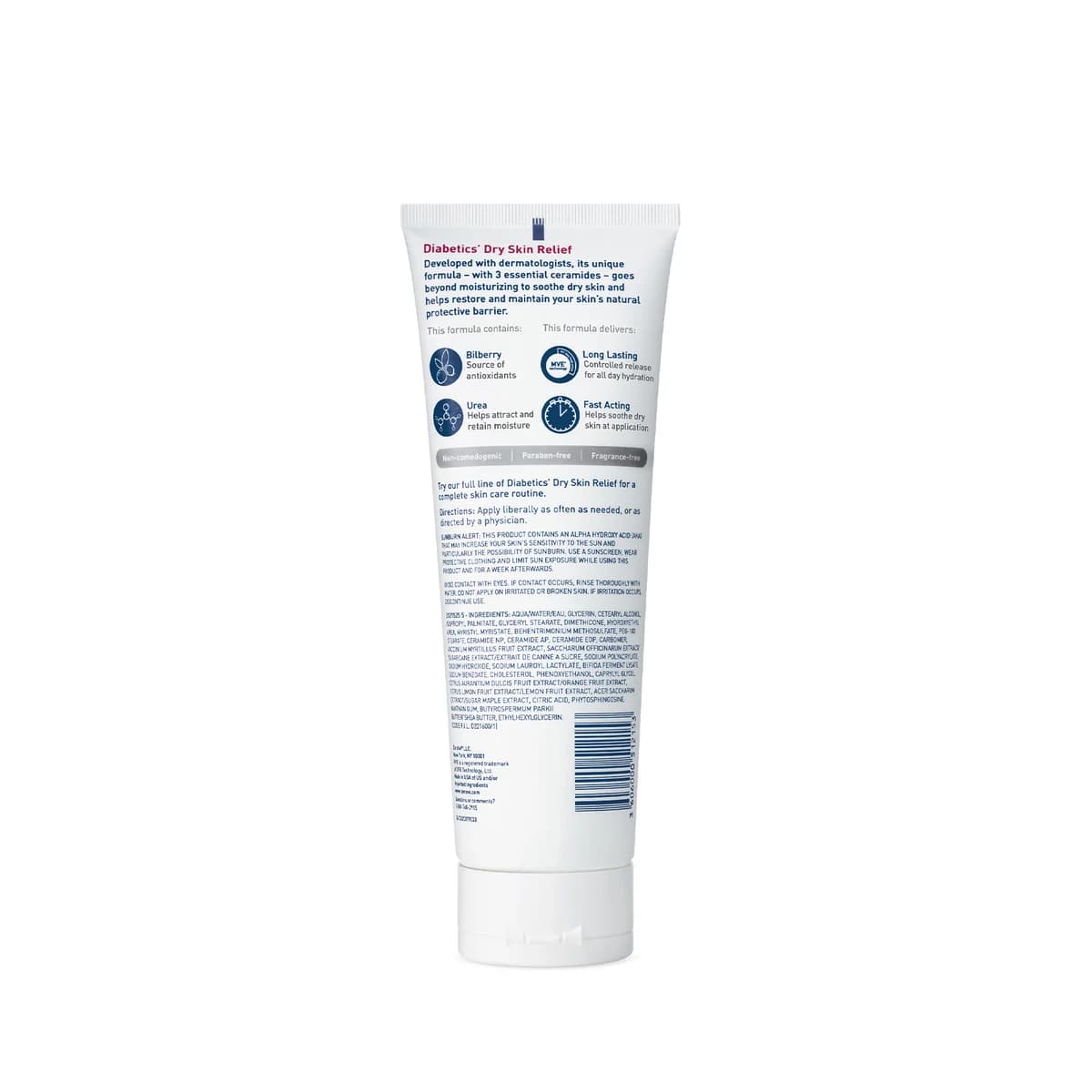 Cerave Diabetics Dry Skin Relief Moisturizing Cream For Dry, Diabetic Skin thumbnail 2