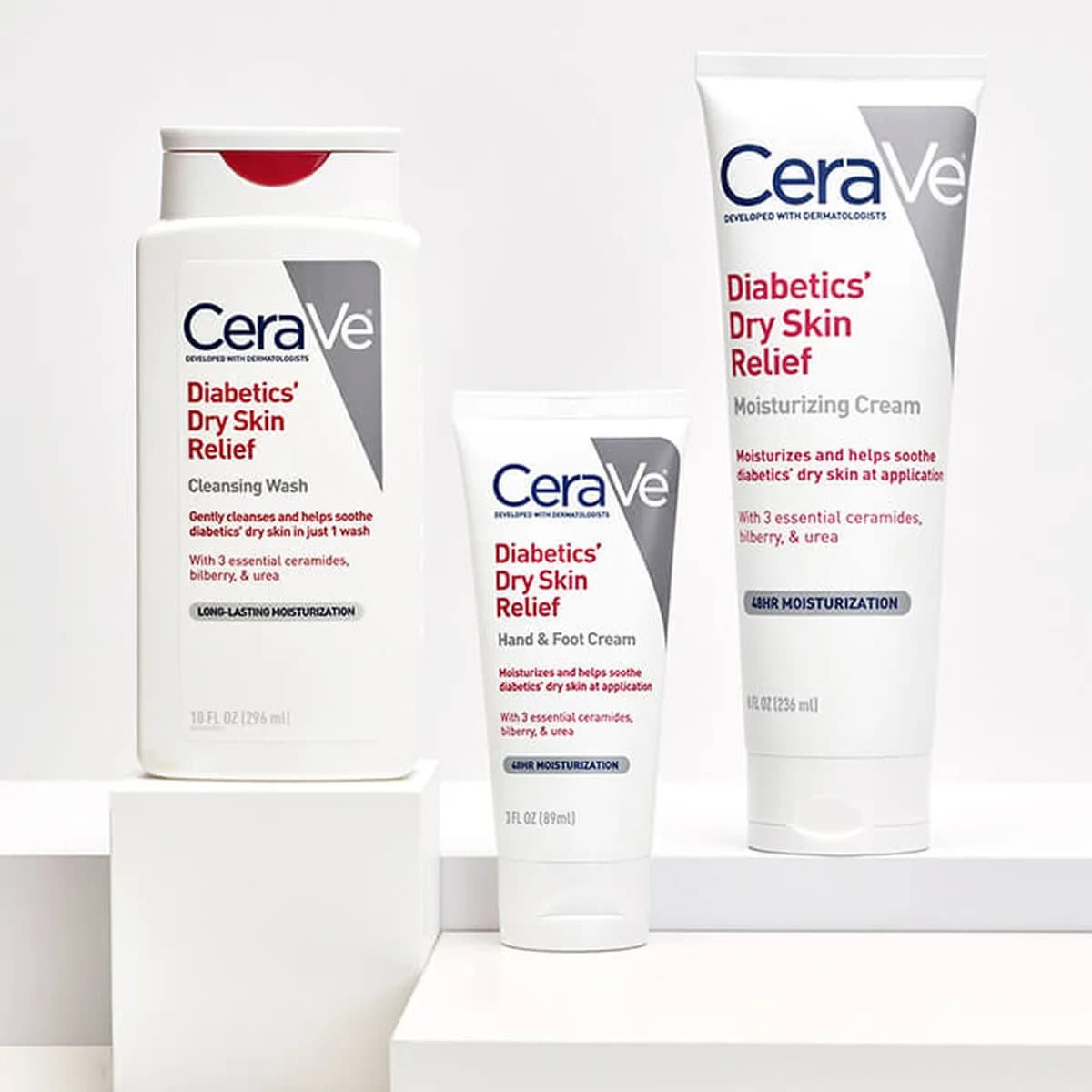 Cerave Diabetics Dry Skin Relief Moisturizing Cream For Dry, Diabetic Skin thumbnail 4