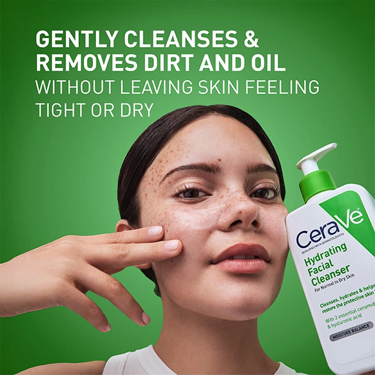 CeraVe Hydrating Facial Cleanser 355ml thumbnail 2