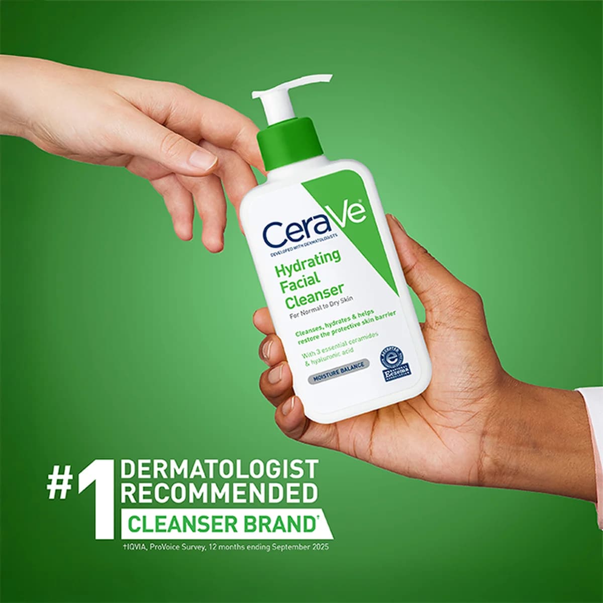 CeraVe Hydrating Facial Cleanser 355ml thumbnail 3