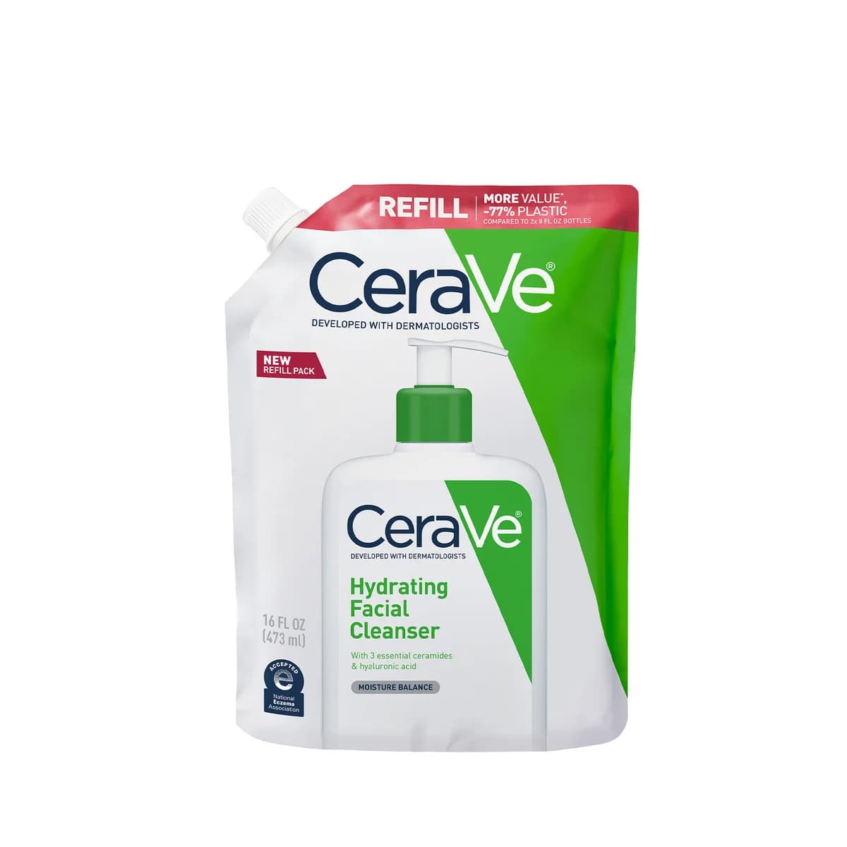 Cerave Hydrating Facial Cleanser Refill For Normal to Dry Skin