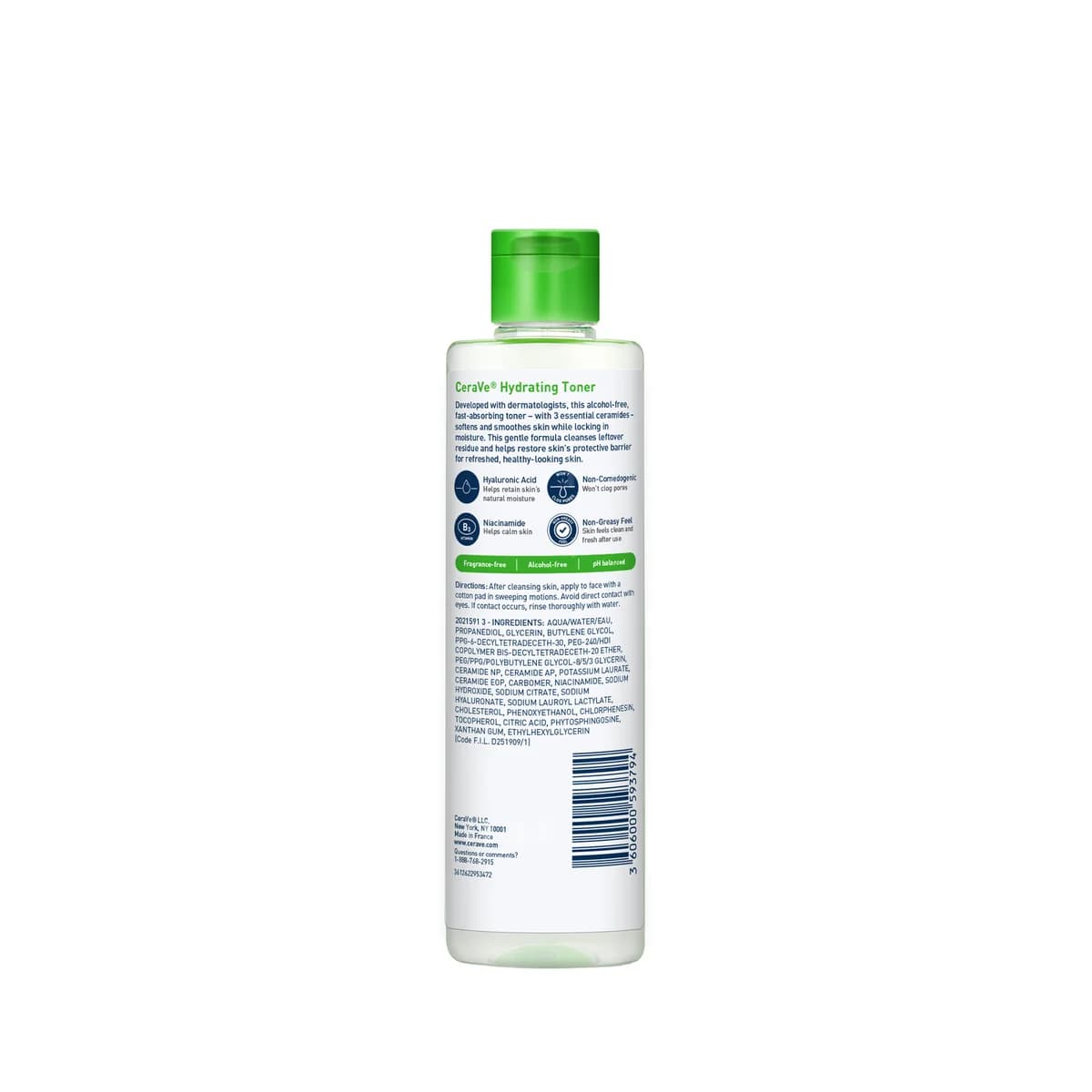 CeraVe Hydrating Toner for Normal to Dry Skin 200ml thumbnail 2