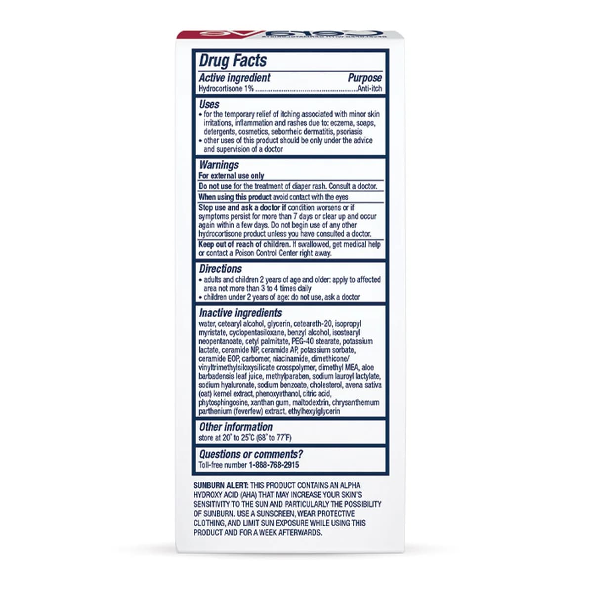 Cerave Hydrocortisone Anti-Itch Cream For Itchy Skin thumbnail 4