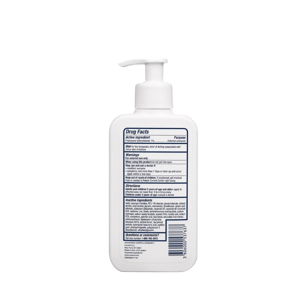 Cerave Itch Relief Moisturizing Lotion For Itchy Skin thumbnail 2
