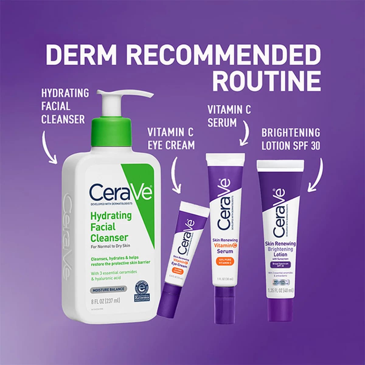 Cerave Skin Renewing Brightening Lotion with SPF 30 For Normal to Dry Skin thumbnail 9