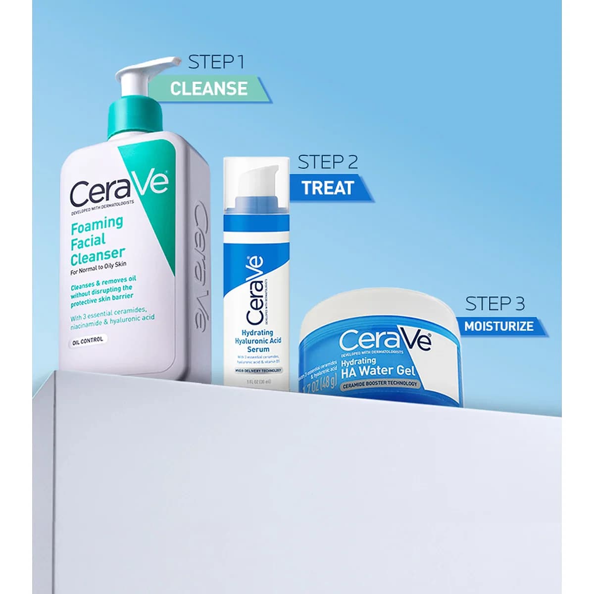 CeraVe Hydrating Hyaluronic Acid Water Gel Face Moisturizer thumbnail 9