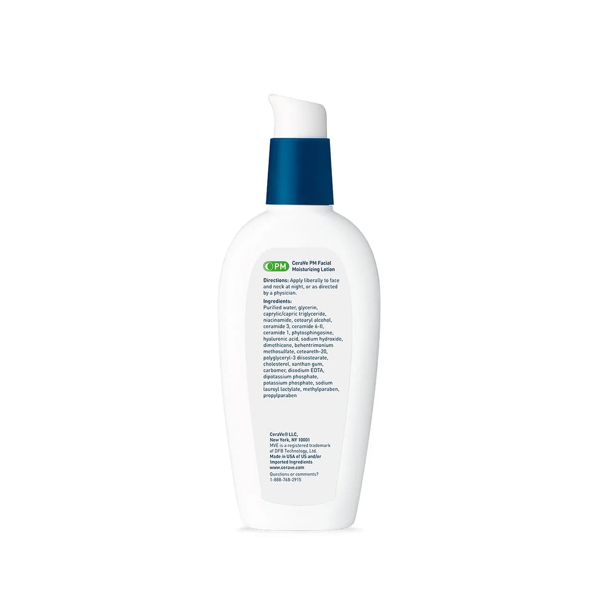 Cerave PM Facial Moisturizing Lotion For All Skin Types thumbnail 2
