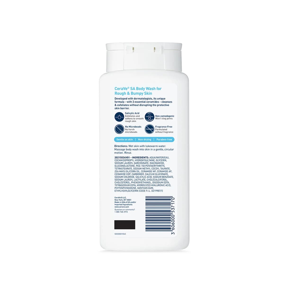Cerave SA Body Wash for Rough & Bumpy Skin For Rough & Bumpy Skin thumbnail 2